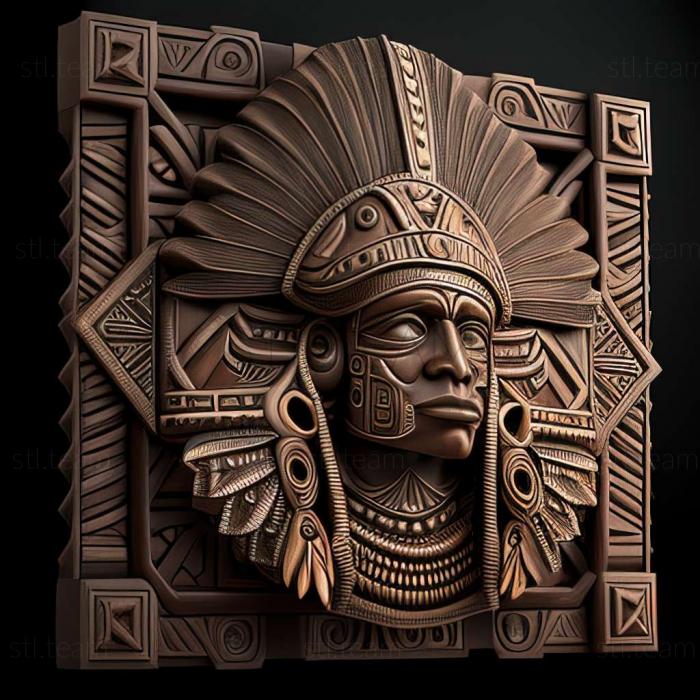 3D model aztec (STL)
